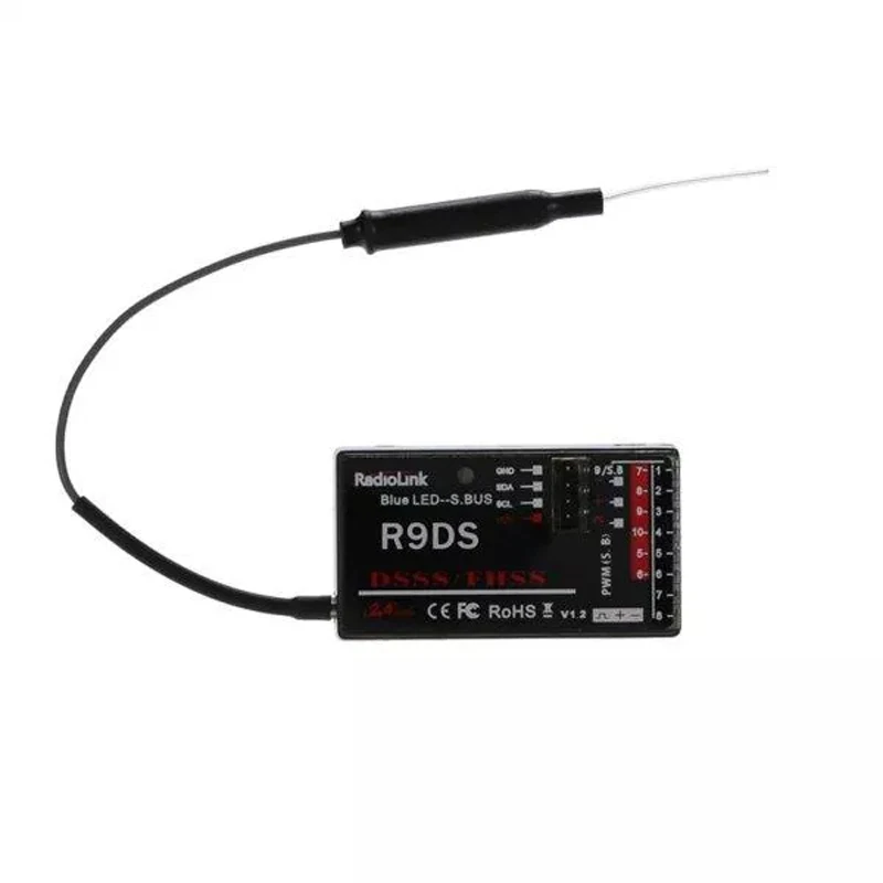 Pesenska оригинальных Модернизированный RadioLink AT9 R9DS 2 4 ГГц 9CH приемник DSSS для AT10