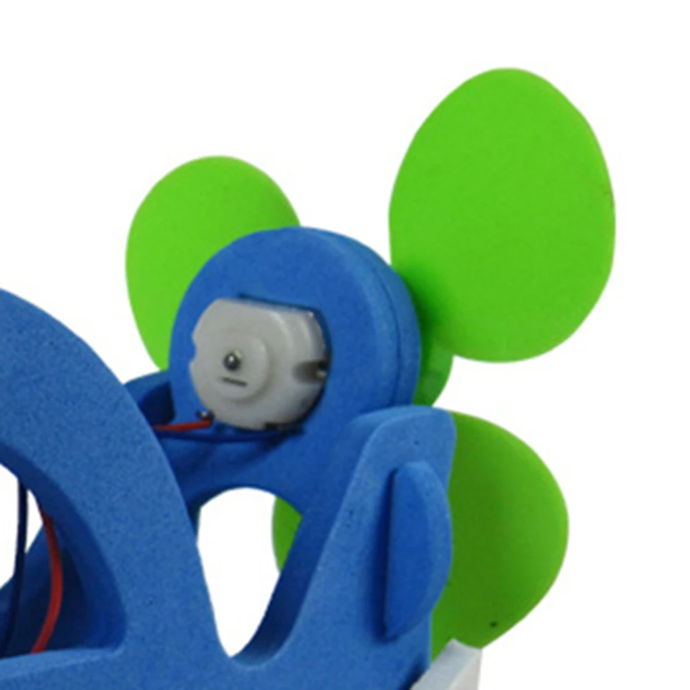 Сборная игрушка робот Кита с водными колесами Студенческая Модель научного