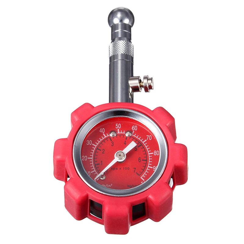 Ручной измеритель давления воздуха в шинах 0 100 PSI для