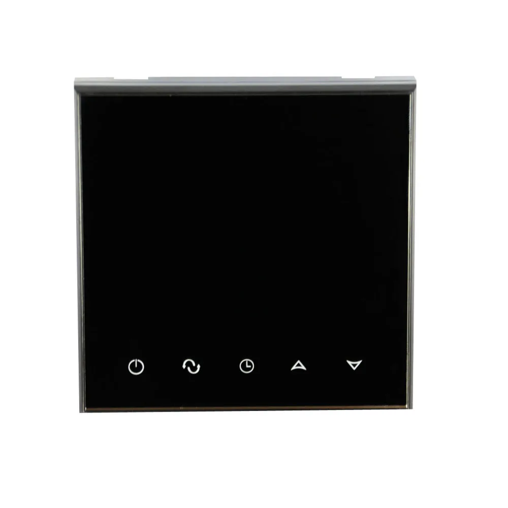 Программируемый термостат для теплого пола с сенсорным ЖК экраном и двойным