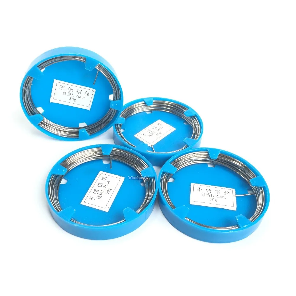 

4 ROLL Dental Stainless Steel Wire (Dia 1.2 mm) 50G/ROLL