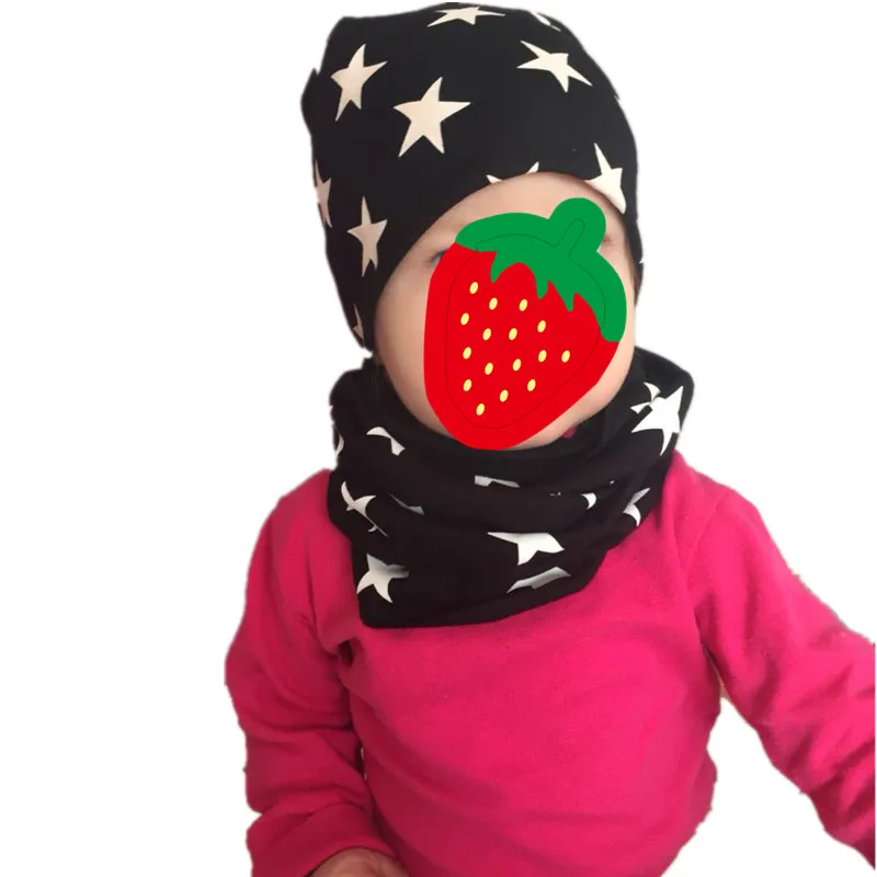 Новинка 2020 года хлопковые шапки с принтом в виде Одной звезды для маленьких