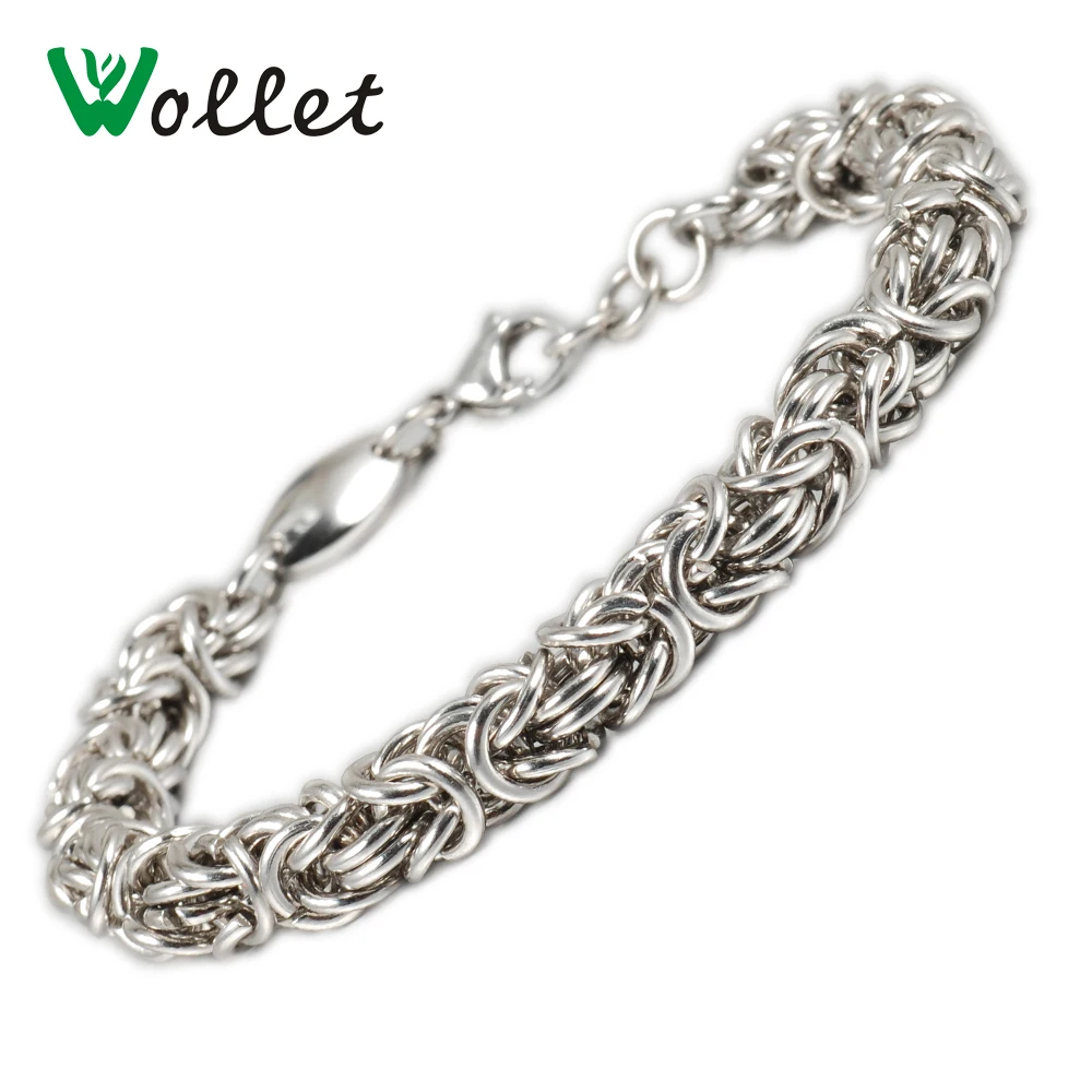 

Wollet Jewelry Magnetic 316L Stainless Steel Bracelet for Women Men Metallic Health Healing Energy Germanium Infrared