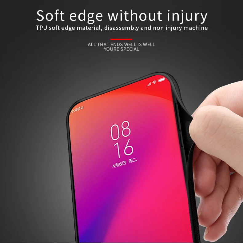 Чехол для Xiaomi Redmi K20 /K20 Pro K20Pro поликарбонатная ткань + силиконовая Противоударная