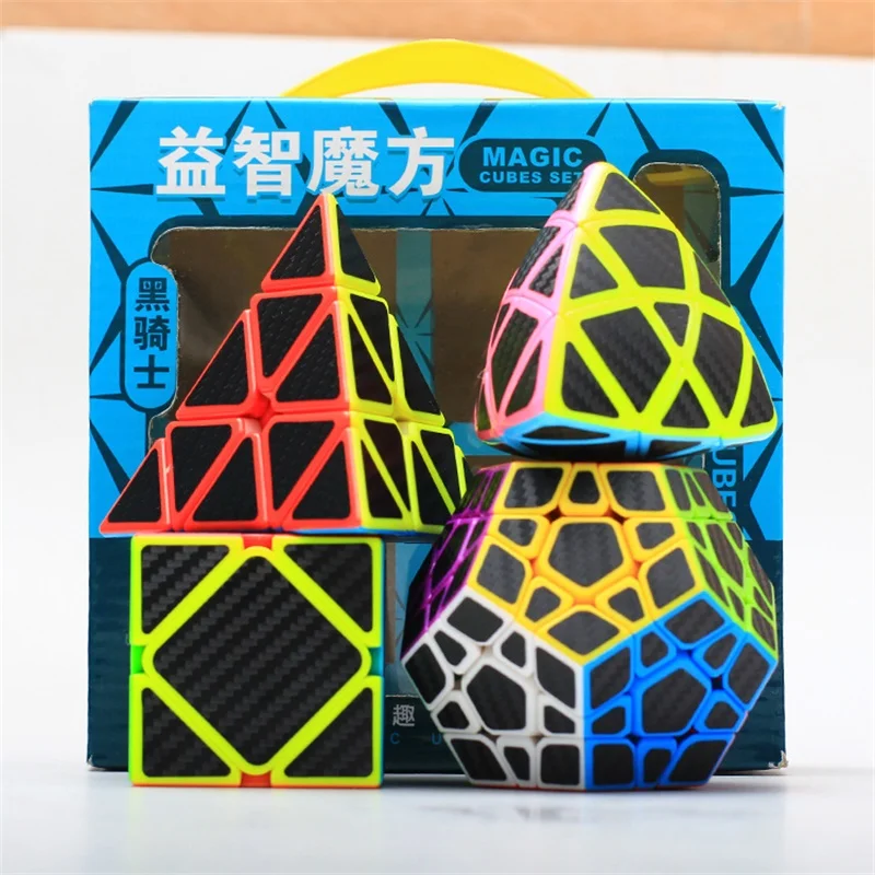 Z cube полный набор магический куб наклейка Скорость 3x3x3 4x4x4 волшебный магический волшебный куб Развивающие игрушки-головоломки для детей и взрослых