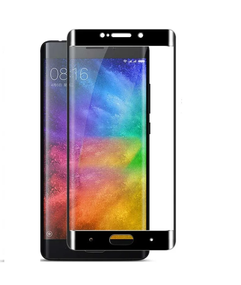 Пленка из закаленного стекла для Xiaomi Mi Note 2 3D изогнутая поверхность