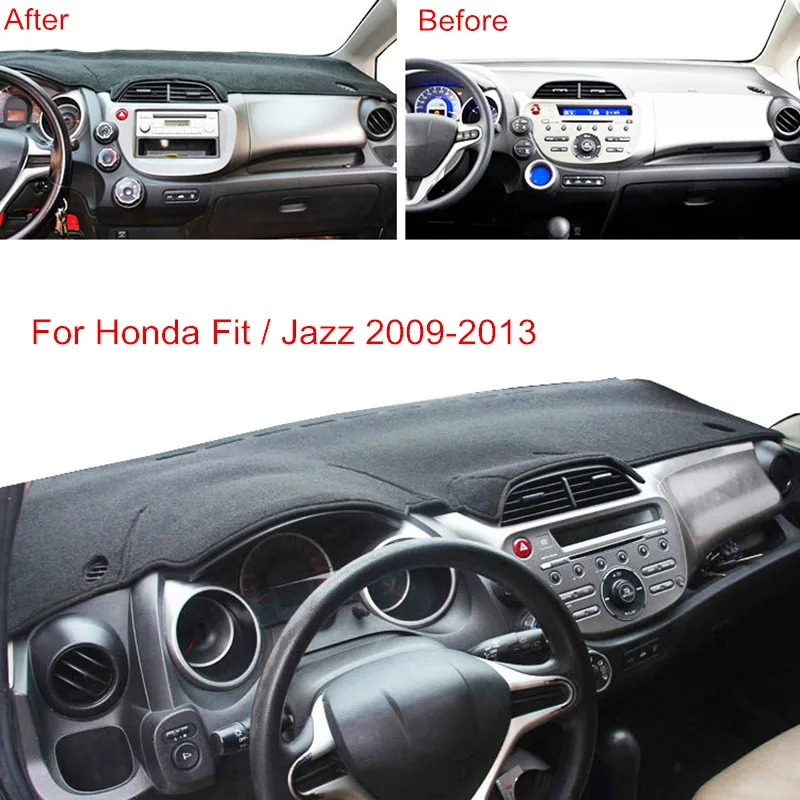Коврик для приборной панели автомобиля коврик Солнцезащитный ковер Honda Fit Jazz 2009