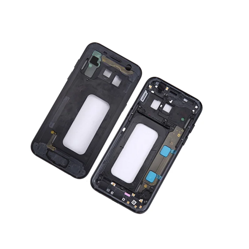 Для samsung Galasy A5 A7 A320 A520 A720 A320f A520f A720f задняя панель корпуса Батарея Стекло крышка объектива с Стикеры