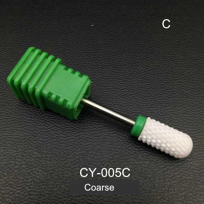 CY-005C RIKONKA 1 шт. керамический фреза для маникюра, фрезы для ногтей, фрезы для маникюра, электрические пилки для ногтей, фрезы - Цвет: CY-005C