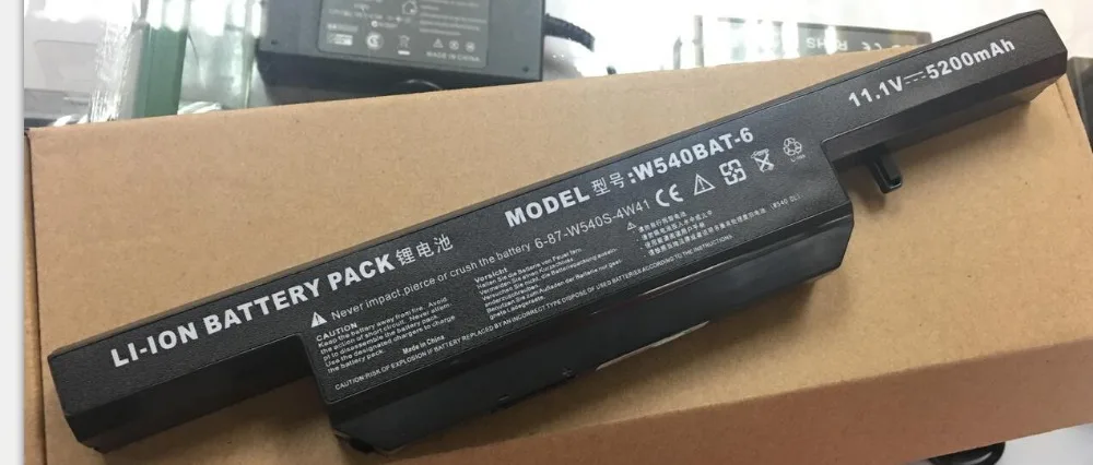 W540bat 6 аккумуляторная батарея для ноутбука Clevo Licr19/66 2 87 w540s 4w41 W155u W540eu W54eu W550 W550eu W55eu