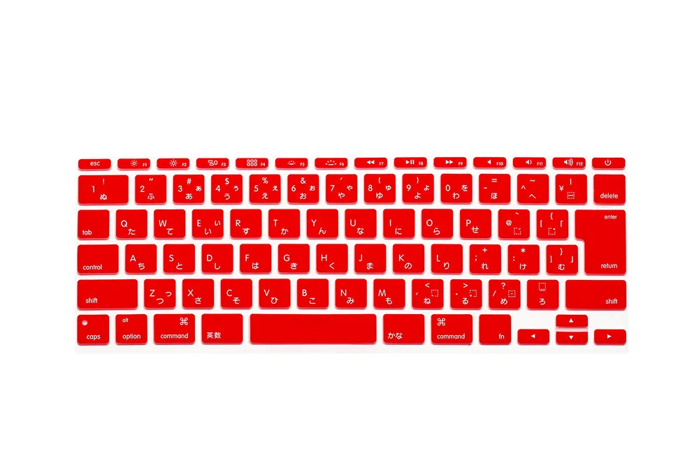 Японский/английский чехол для клавиатуры с надписью защитный Apple MacBook Air 11 &quot11 6 Mac