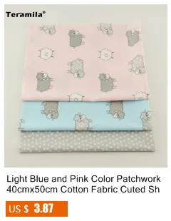 Booksew 50cmx160cm/piece Light Khaki Cotton Fabric For Tilda Doll Cloth Patchwork Quilting bedding Home Textile Reactive Dyeing