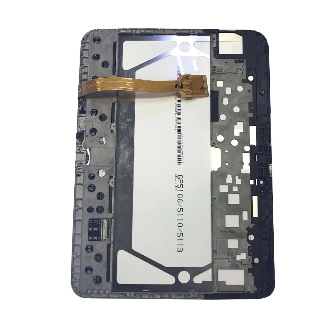 Планшет ЖК-дисплей для samsung Galaxy Tab 3 10,1 P5200 P5210 ЖК-дисплей Дисплей Сенсорный экран планшета Ассамблея Рамка для samsung P5200 P5210
