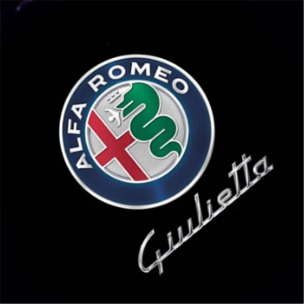 B5 QCDIN для Alfa Romeo Giulietta Автомобильный светодиодный светильник для проектора с логотипом приветствуется светильник для Alfa Romeo 159 Giulietta Giulia Mito Stelvio Brera - Испускаемый цвет: B5
