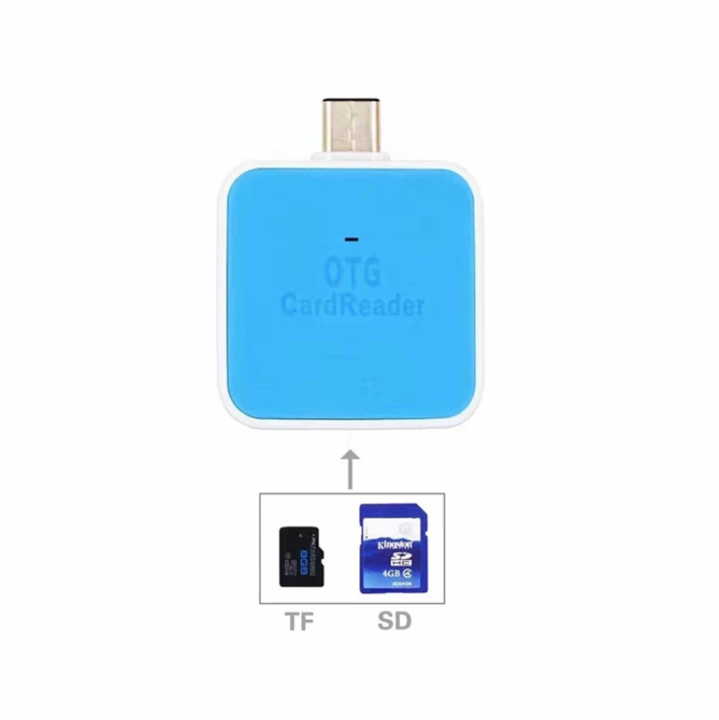 Новый адаптер Micro USB 2 0 OTG SD TF MMC устройство для чтения карт памяти Кабель Samsung S4 S6 S3