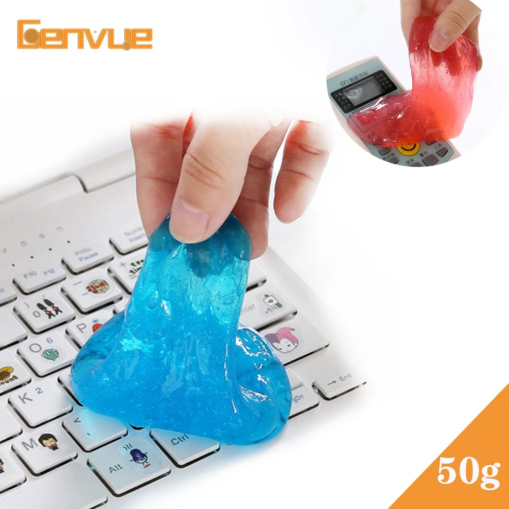 Клавиатура Lizun Crystal Slime клей волшебный гель Супер Пыль Чистая пушистая глиняная