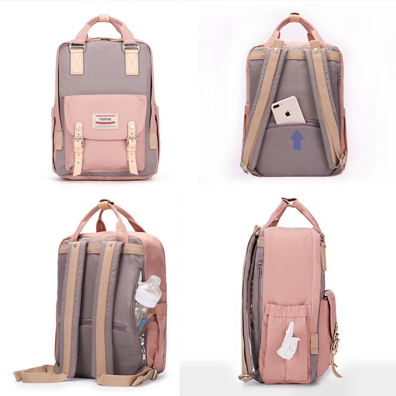 Heine модная сумка для подгузников мам Большая вместительная Детская дорожный