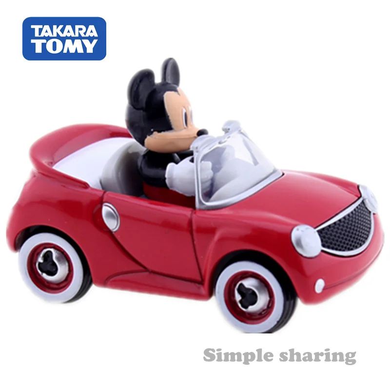 Takara Tomy TOMICA Mrr07 Pixar Disney юниорский Микки Маус игрушечный набор моделей машинок