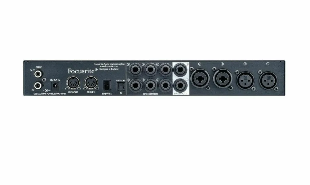 Focusrite Saffire Pro 26 4 предусилителей 18 in/8 out FireWire/Thunderbolt звуковой интерфейс для