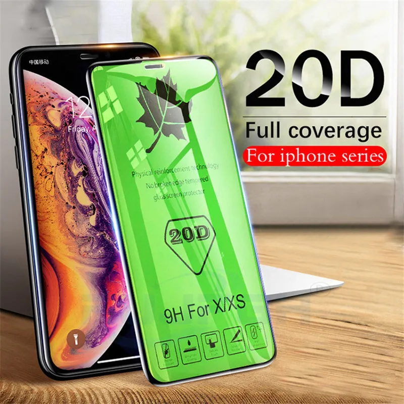 20D полное покрытие закаленное стекло для Samsung Galaxy A50 A40 A30 A20 A10 A70 защита экрана M30 M20