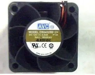 Четырехпроводной серверный Вентилятор Охлаждения AVC DB04028B12H DC12V 0.53A 4028 s |cooling fan|server