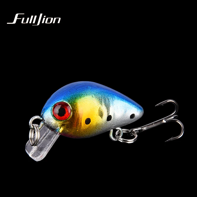 Fulljion Crank рыболовные приманки воблер для Fly Pesca с 10 # Крючки снасти маленькие