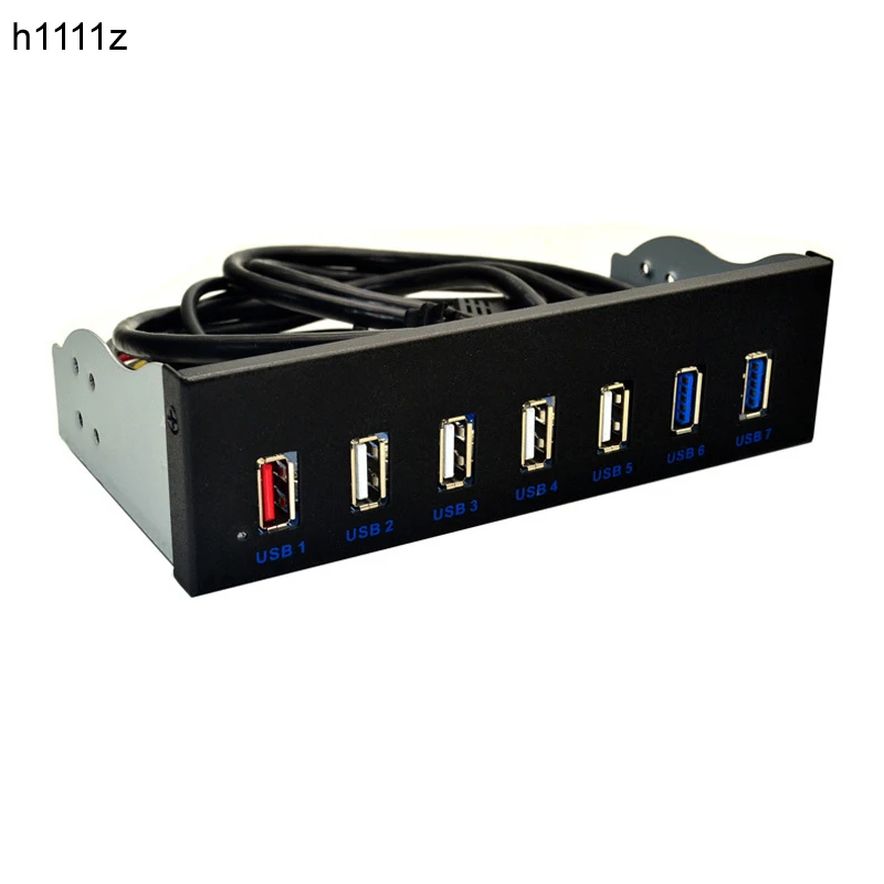 Оптический привод 5 25 дюйма 19 дюймов 2 порта USB 4 передняя панель быстрая зарядка