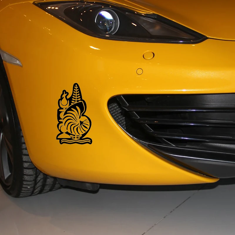 

17*10cm Fashion Personality Creativity Classic Attractive Sticker coat of arms flag car vinyl decal outdoor bumper Vinyl Decals