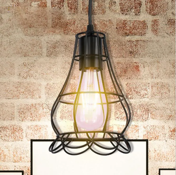 Креативная люстра в стиле лофт для интерьера потолочная лампа железный