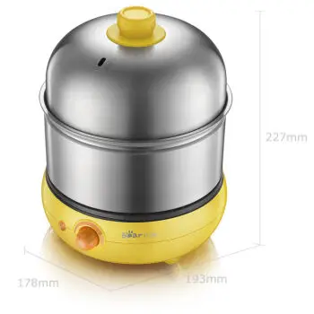 Котлы для яиц Bear двойная плита нержавеющая сталь жареные яйца