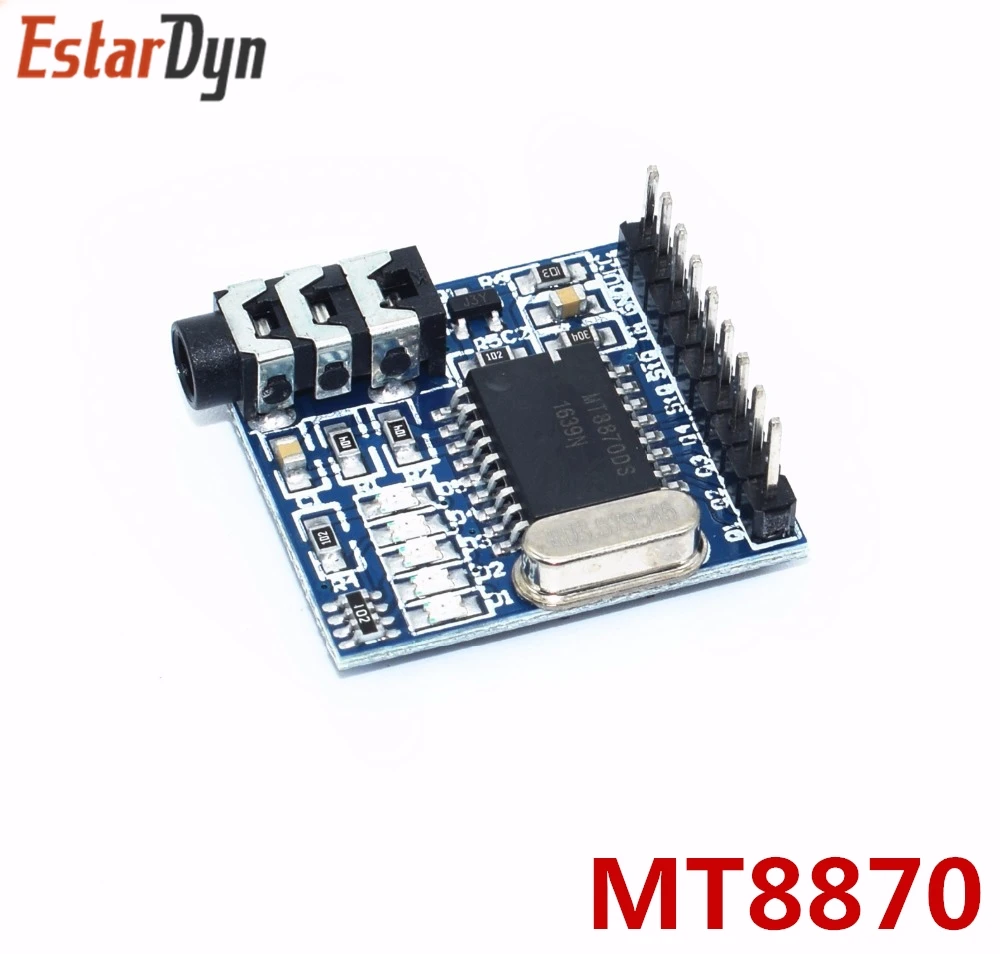 Оптовая продажа MT8870 DTMF декодирование голоса Модуль телефонный модуль H54|module| |