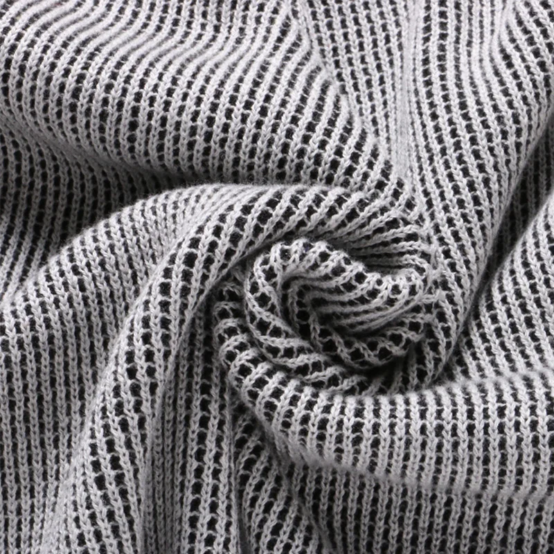 CARANFIER Sweater Men Cotton O-neck Pullover Base Roupas Wild Knit Classic Clothes Turret Chompas Para Hombr | Мужская одежда