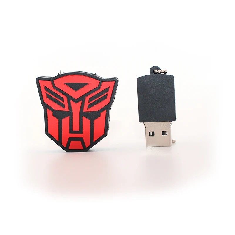 Хит продаж USB флеш-накопитель 64 ГБ с рисунком трансформеров 4G 8G 16 32 Usb 2 0 карта