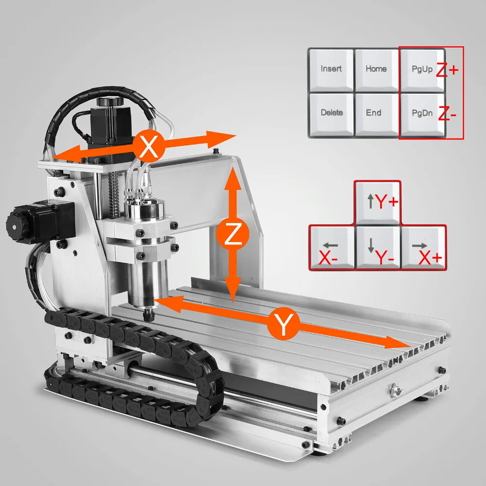 Высокое качество Новый CNC Route 4 оси USB интерфейс 6040 с 800 Вт шпиндель четырьмя осями