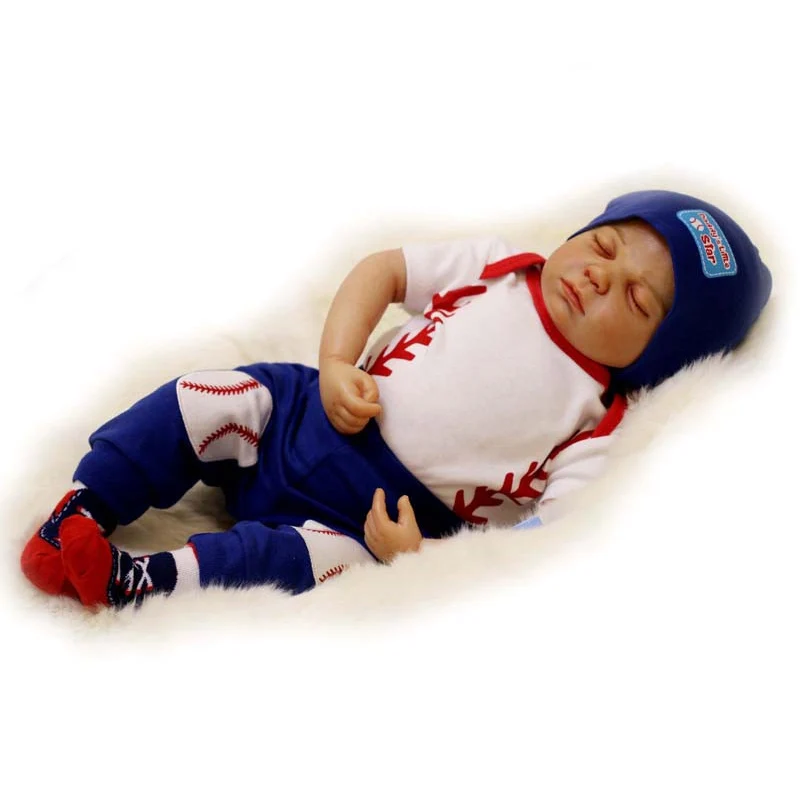

alive silicone reborn baby dolls toy reborn babies accompany sleeping doll Children Kids toys Christmas birthday gift brinquedos