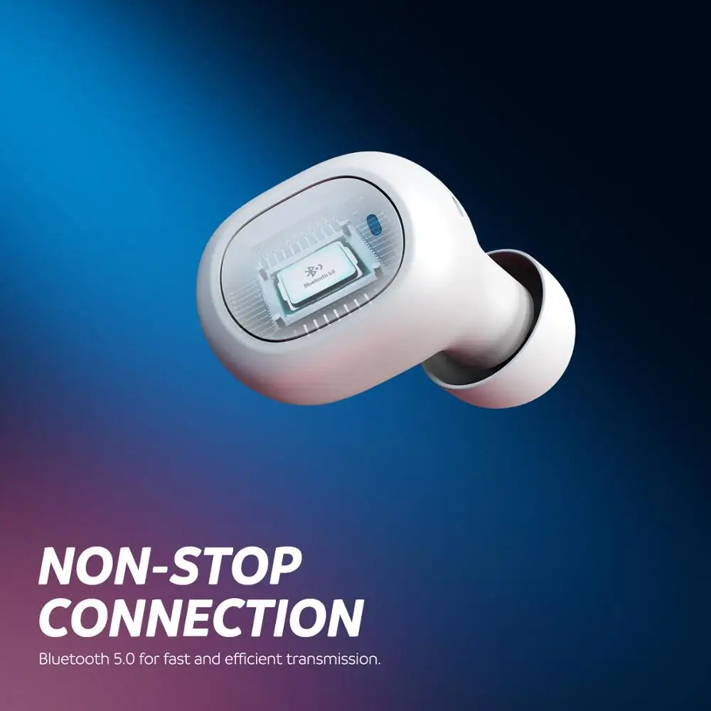 SoundPEATS True беспроводные наушники 5 0 Bluetooth в ухо стерео Беспроводная гарнитура с