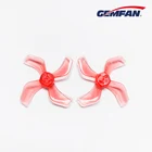 Gemfan 1636 4-Лопастной пропеллер 1 мм 1,5 мм Hub CW CCW 8 пара PC опора для 1103 мотора RC дрона квадрокоптера FPV Racing
