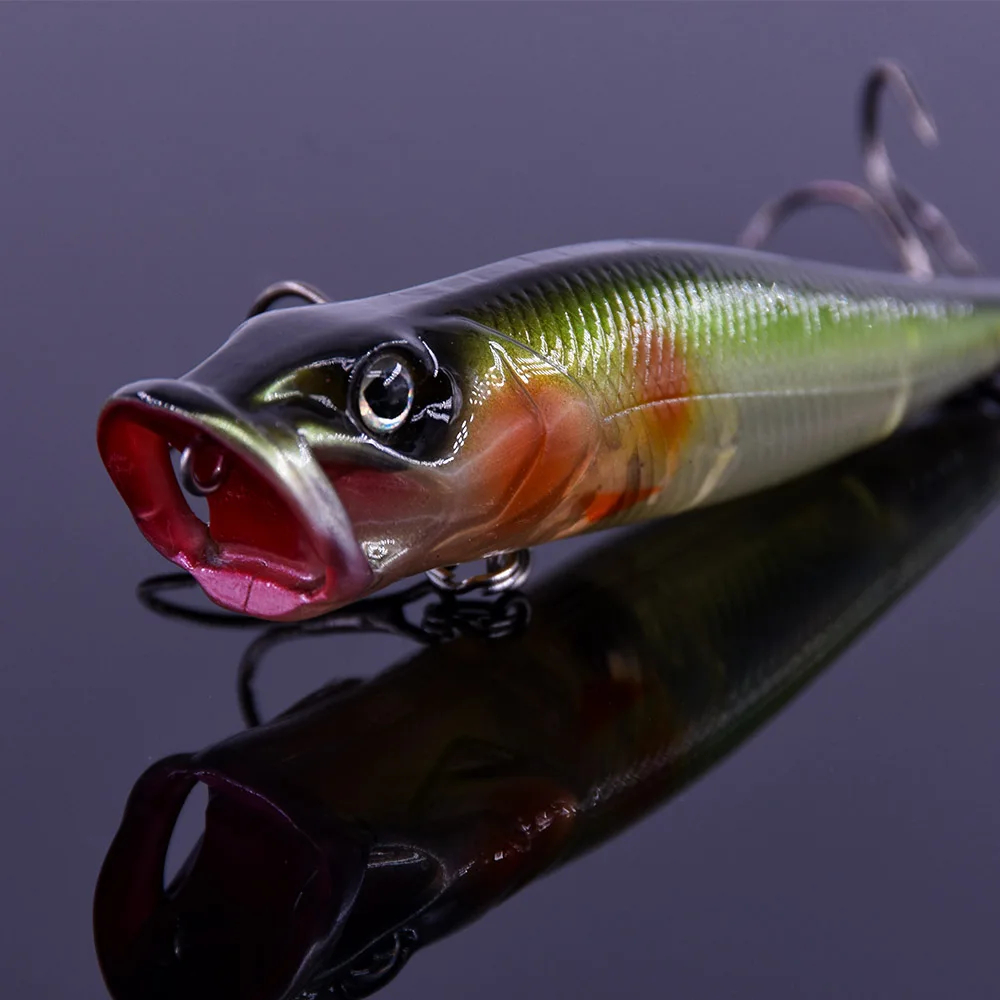 Makebass 3.46in/0 44 oz Воблер Поппер рыболовная приманка волна скалолазание Swimbait ABS