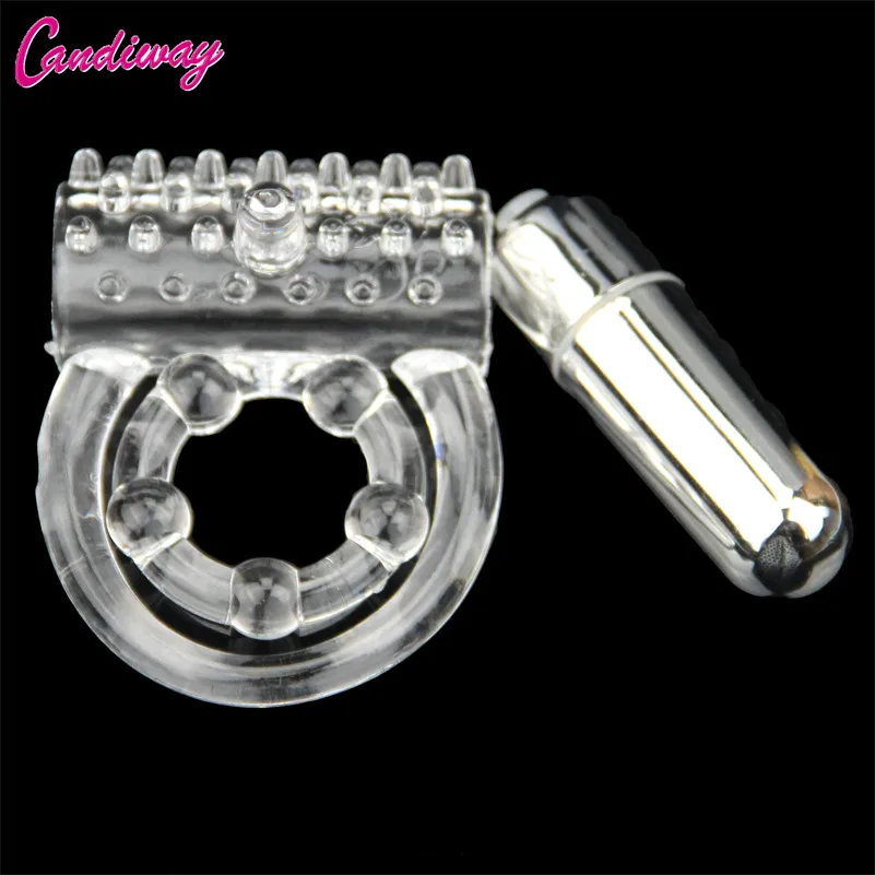 Вибратор с задержкой эякуляции дилдо шариком удлинитель преждевременный замок