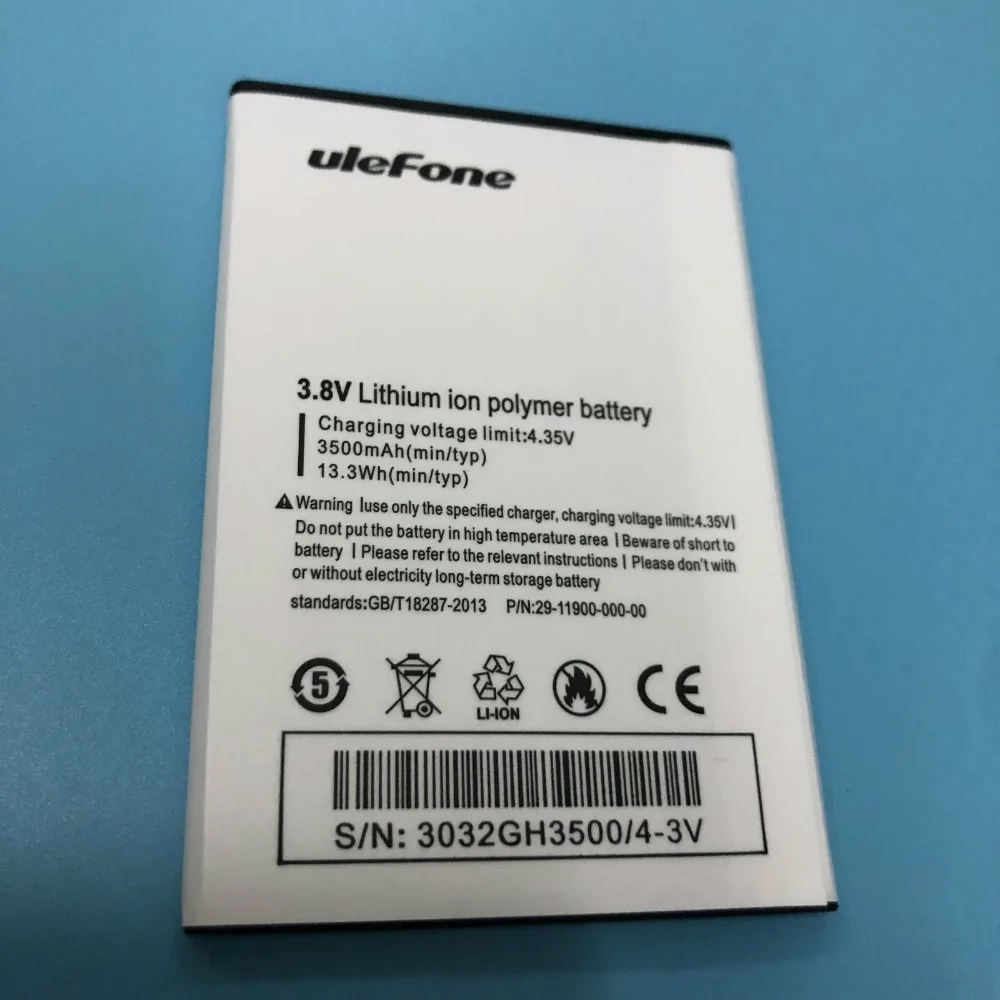 OriWood новый для Ulefone u008 pro Чехол телефона батарея 3500 мАч uleFone U008 Pro 4G смартфон 5 0