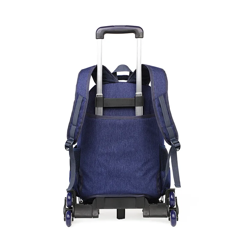 

Trolley School Bag for boys Girls 3 Wheels Backpack Children wheels school backpack Travel Bag Rolling Schoolbag Kids Mochilas