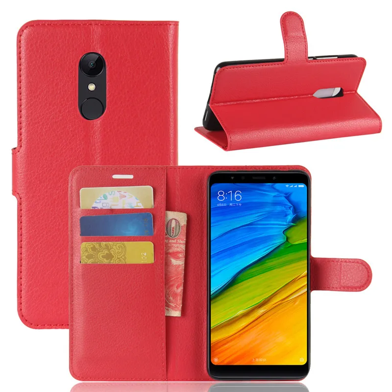 Чехол-Кошелек для Xiaomi Redmi5 Redmi 5 кожаный чехол 7 дюйма телефона Xiomi Xiami откидной