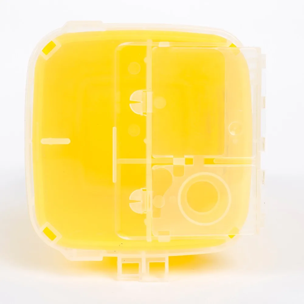 Biomaser1PCS желтая Татуировка медицинские пластиковые шарпы контейнер биоопасности