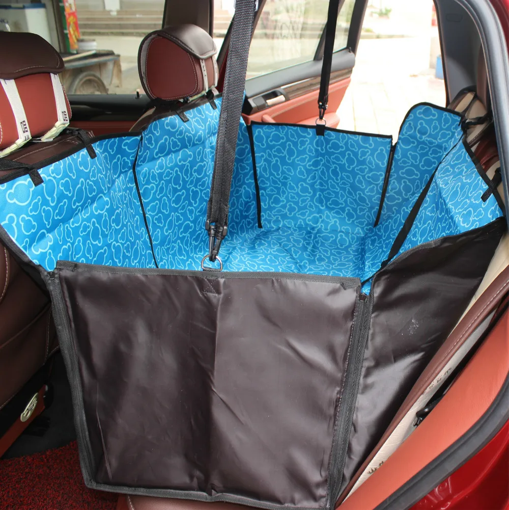 Водонепроницаемый чехол из ткани Оксфорд с рисунком лап|car pet seat covers|car cover matcar |