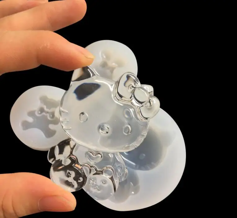 Силиконовая форма XCDIY для ювелирных изделий, кошка из смолы, силиконовая форма, инструмент ручной работы «сделай сам», новинка формы для эпоксидной смолы