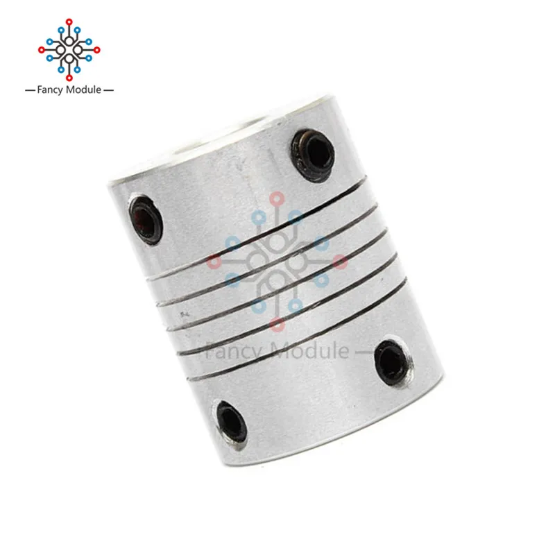 

6.35 x 8mm CNC Motor Jaw Shaft Coupler 6.35mm To 8mm Flexible Coupling Gadgets