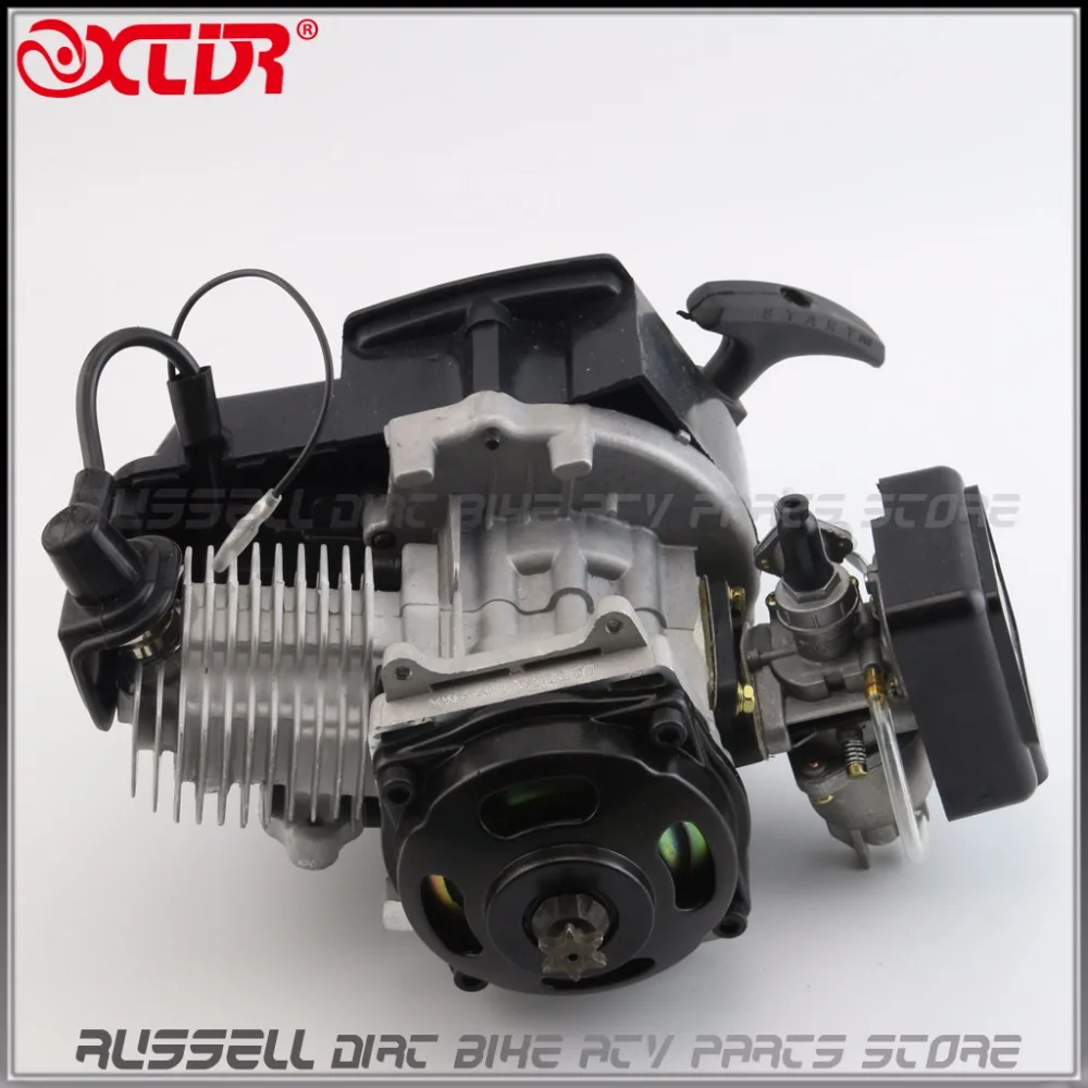 49cc двухтактный велосипедный мотор газовый двигатель моторизованный мини