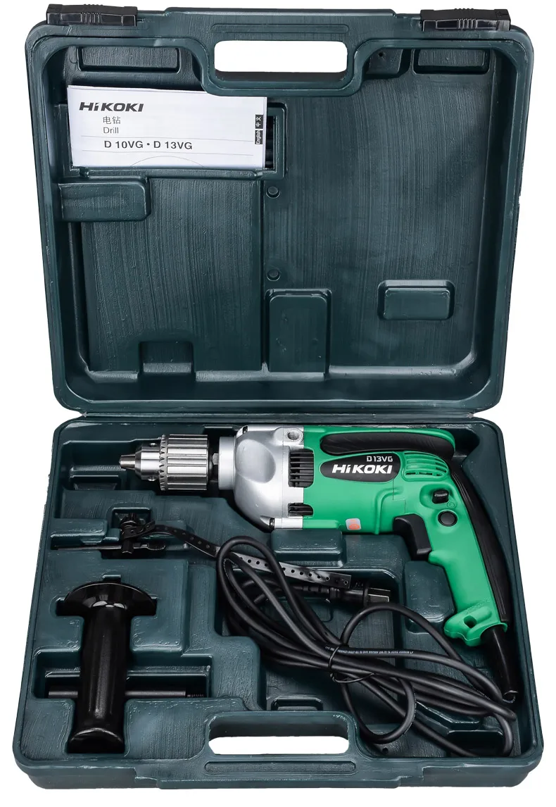 Ручная дрель Hitachi D13VG HIKOKI 13 мм