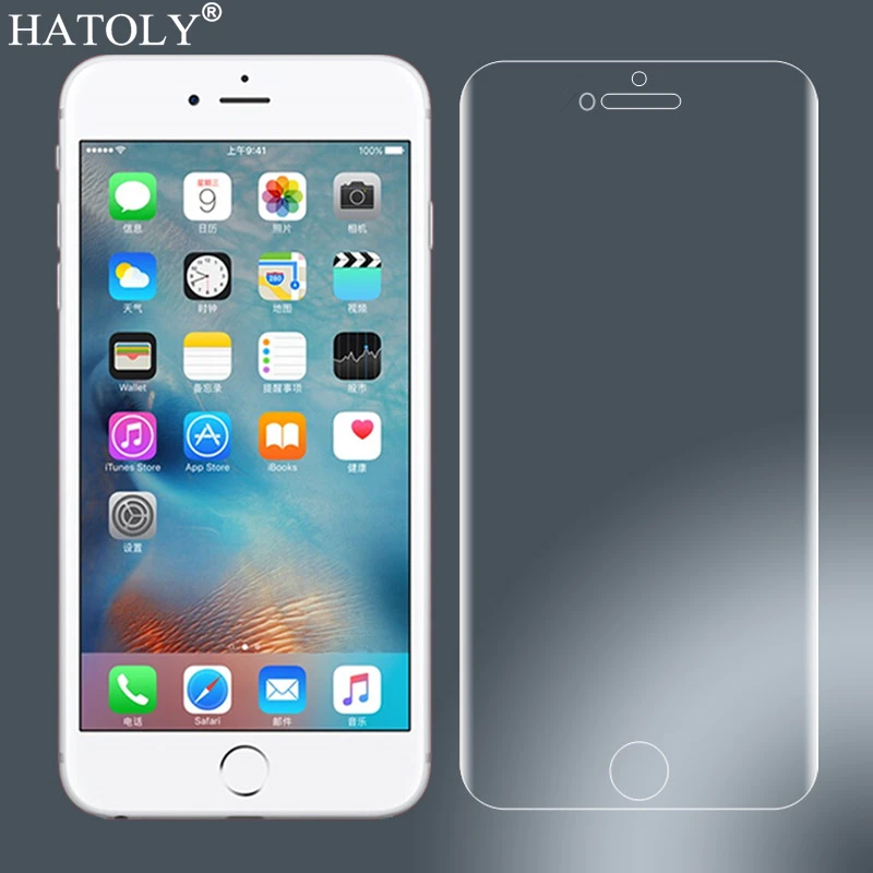 Комплект из 2 предметов мягкого ТПУ с нано пленка Фольга для Apple iPhone 8 Plus Экран