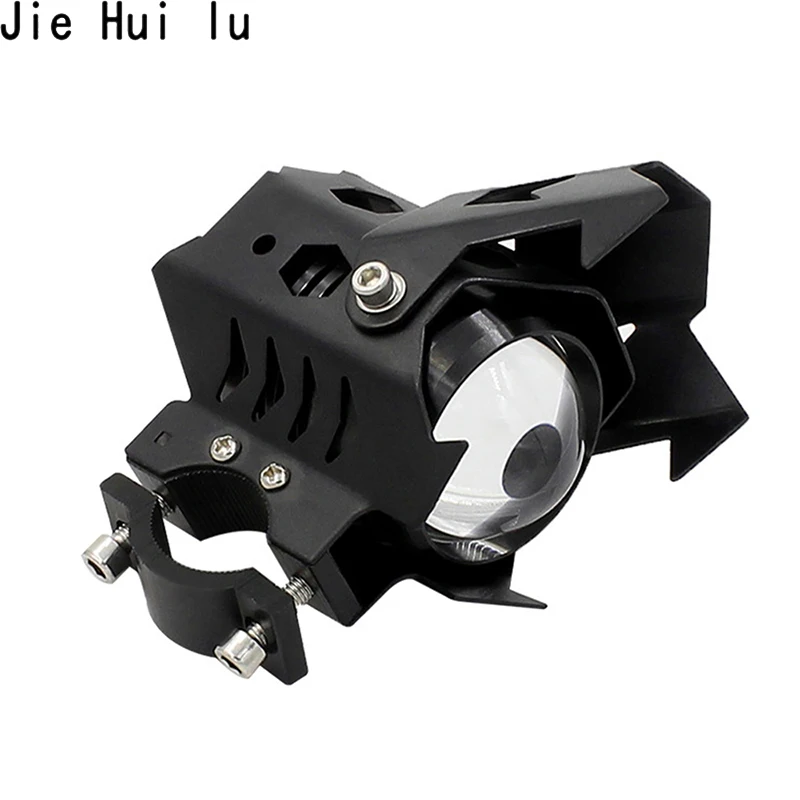 1 шт. moto rcycle фар U8 светодиодный DRL Противотуманные фары 12 V 125 W мото прожектор